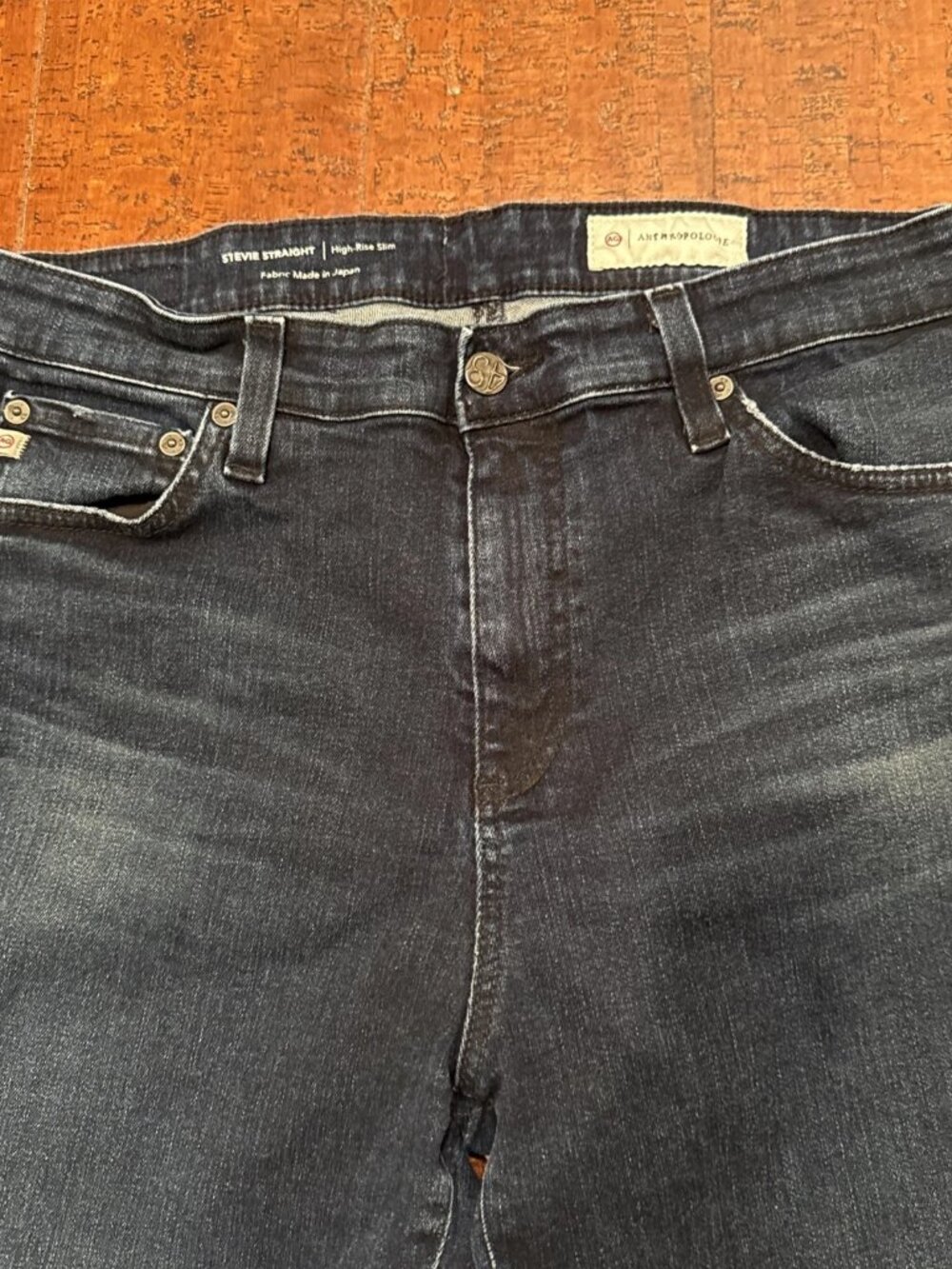 AG Adriano Goldschmied 31 Stevie Straight High Rise Slim Jeans - Picture 3 of 7